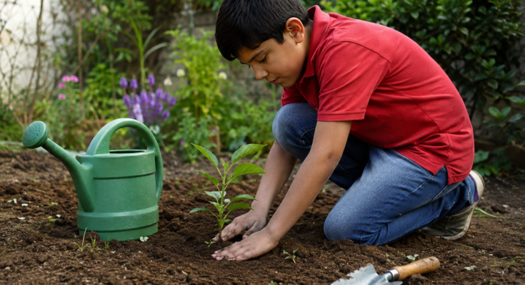 How Gardening Can Teach Patience and Responsibility
